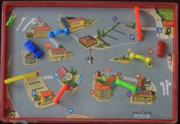 Magneto Traffic-Game 1968 in original box (2392)